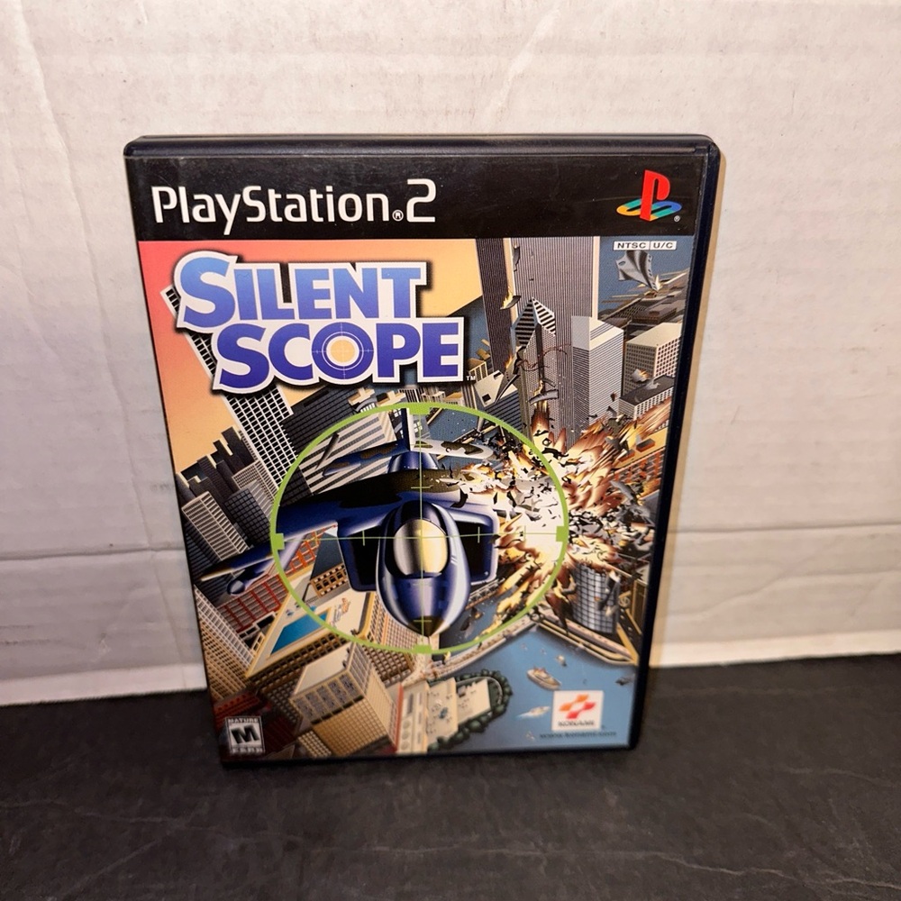 Silent Scope (Sony PlayStation 2, PS2, 2000) Complete with Manual PS2 Game